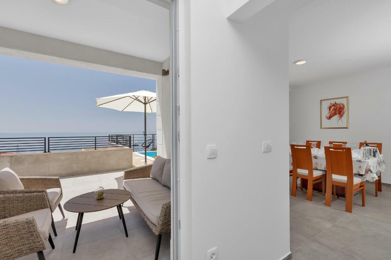 מאקרסקה Villa Violet With Salt Water Pool מראה חיצוני תמונה