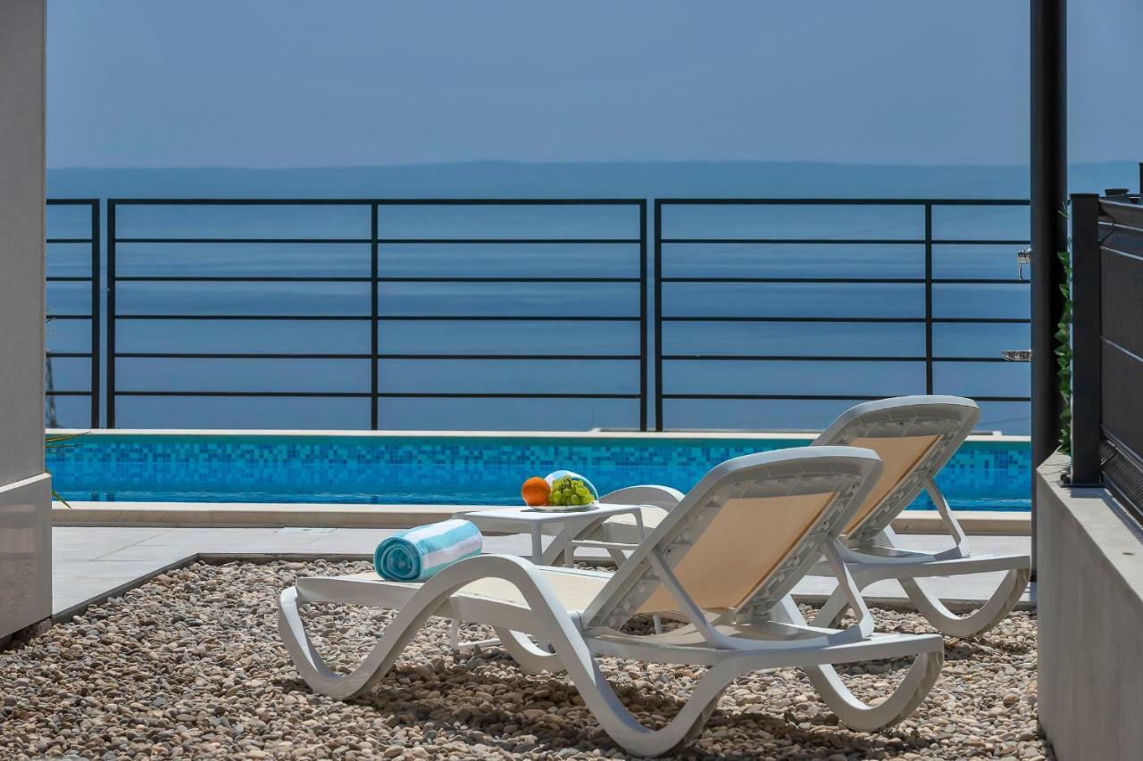 מאקרסקה Villa Violet With Salt Water Pool מראה חיצוני תמונה