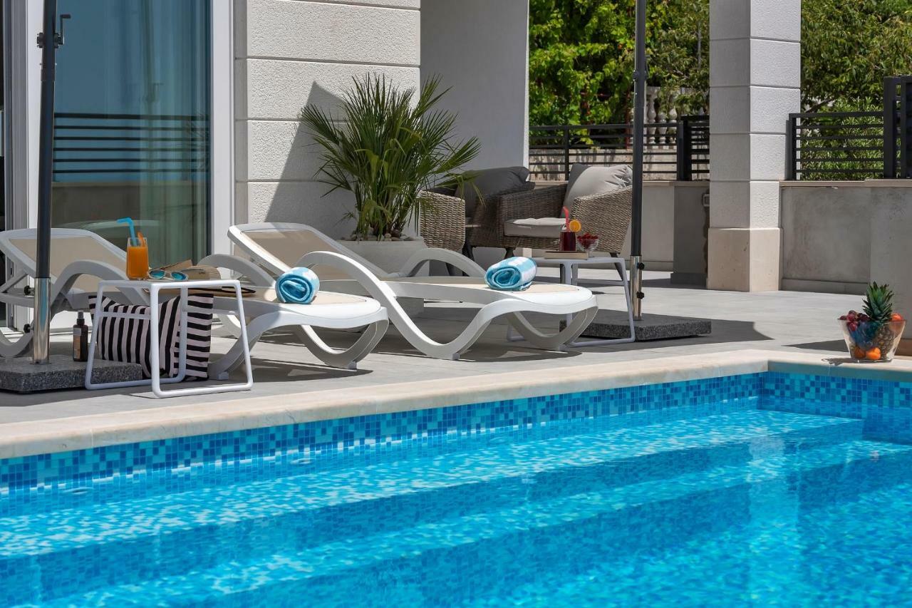 מאקרסקה Villa Violet With Salt Water Pool מראה חיצוני תמונה