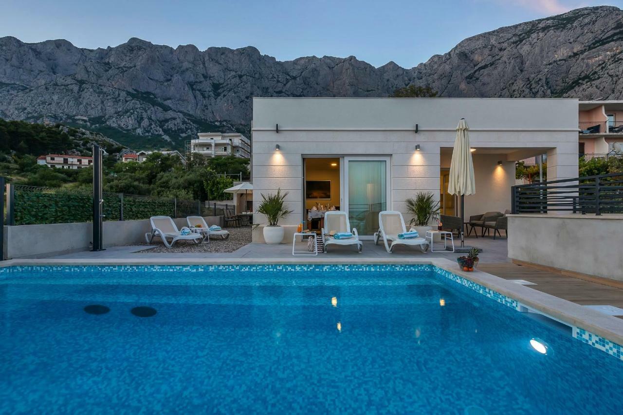 מאקרסקה Villa Violet With Salt Water Pool מראה חיצוני תמונה